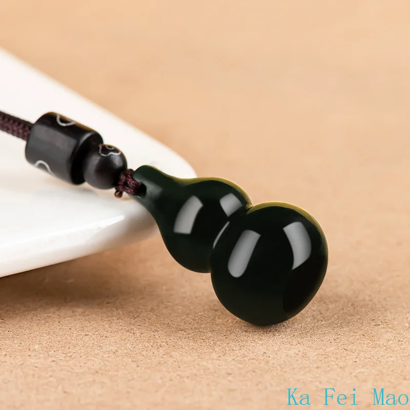 Natural Old Hotan Black Jade P - Ethnic Modern Fashion review and price
