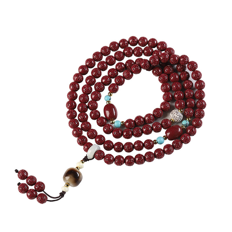 108-Bead Buddhist Prayer Beads - Go Ethnic Fashion review and price