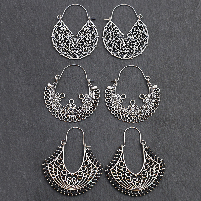 Antique Sliver-Plated Hollow A - Ethnic Fashion India review and price