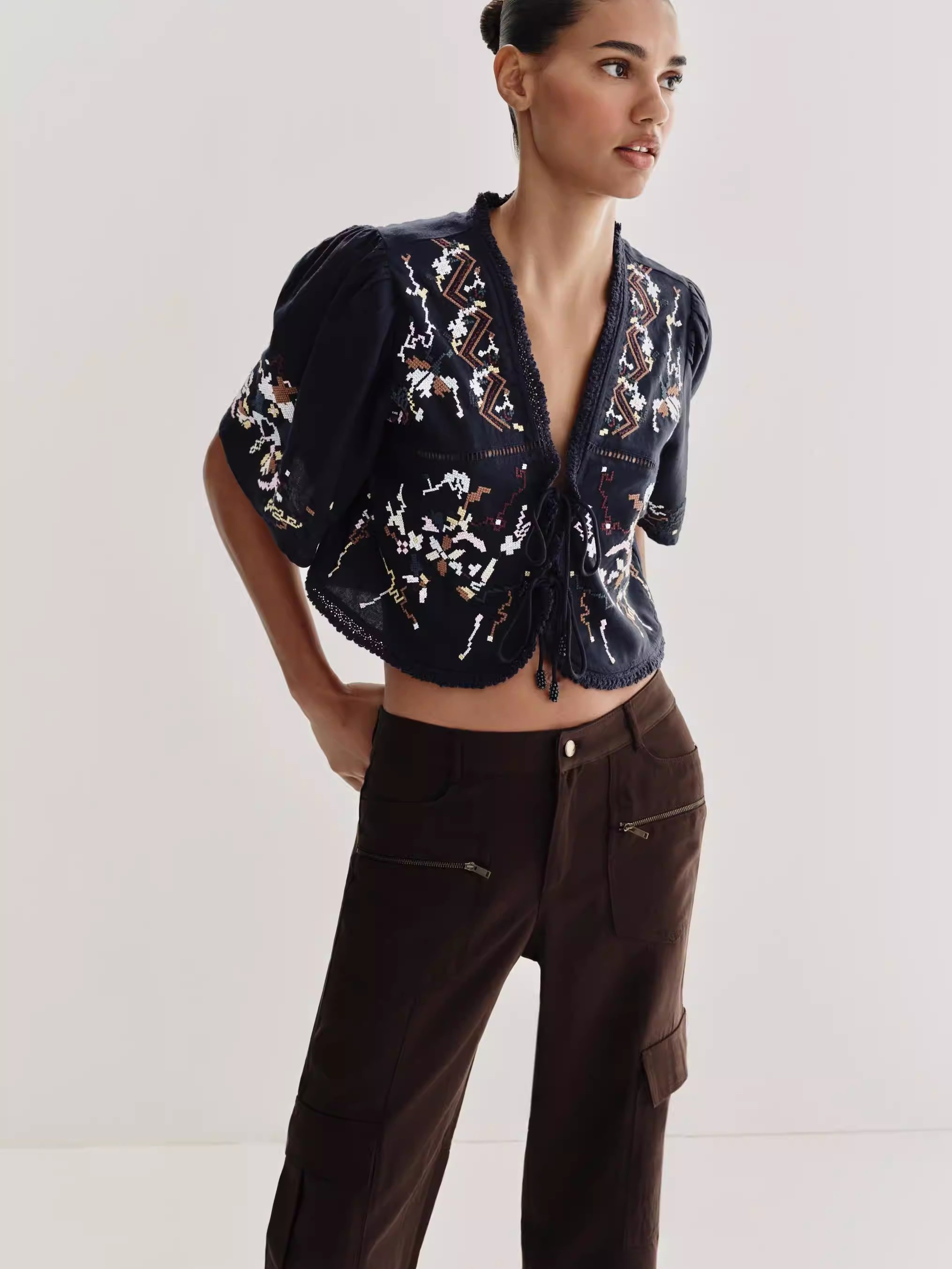 New Summer Women's Loose Short - Ethnic Fashion Design review and price